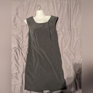 gray dress